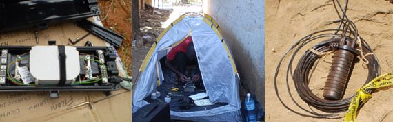 Fibre Optic cable Installation